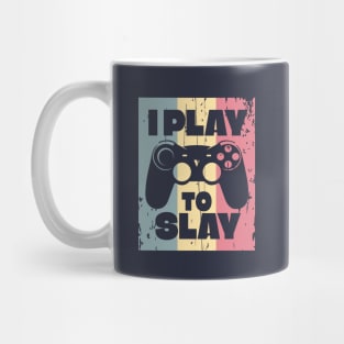 Vintage Video Game Player Retro Gift Mug